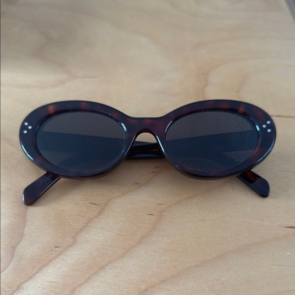 Celine Tortoise Shell Sunglasses
